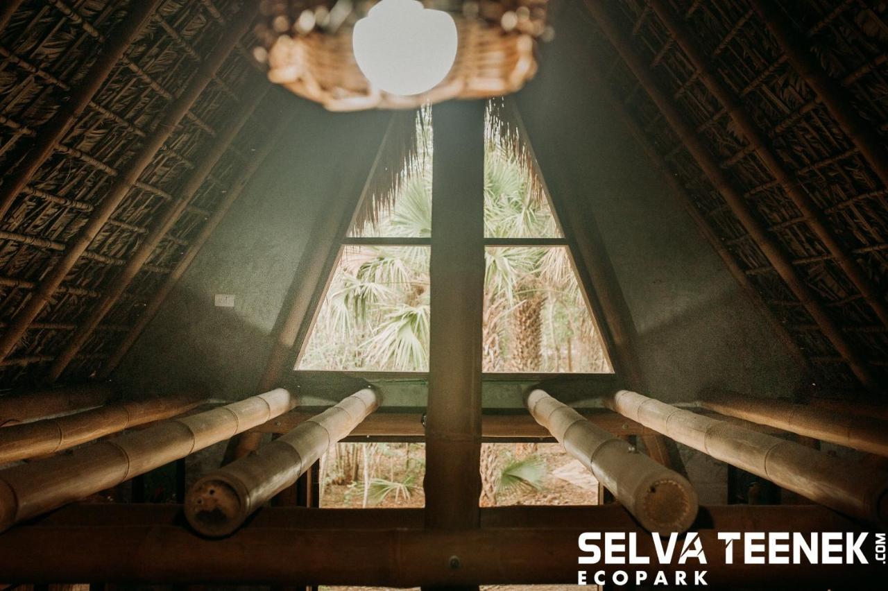 Selva Teenek Eco-Park Сьюдад-Вальес Экстерьер фото